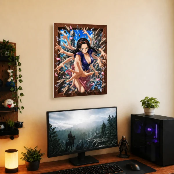 Anime Metal Poster Wall Decor - OP - Nico Robin - A - Image 5