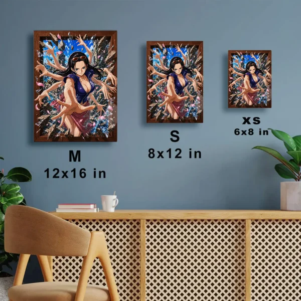 Anime Metal Poster Wall Decor - OP - Nico Robin - A - Image 7