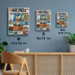 Anime Metal Poster Wall Decor - OP - Straw Hat Pirates - Image 7