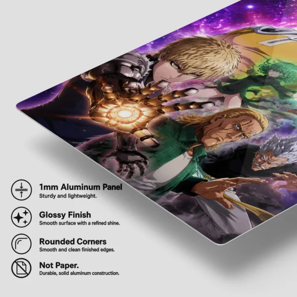 Anime Metal Poster Wall Decor - OPM - Image 6