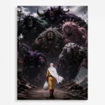 Anime Metal Poster Wall Decor - OPM - A