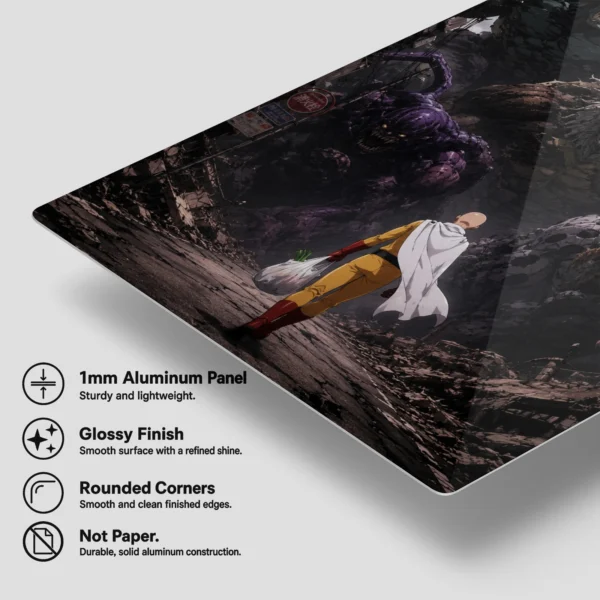 Anime Metal Poster Wall Decor - OPM - A - Image 6