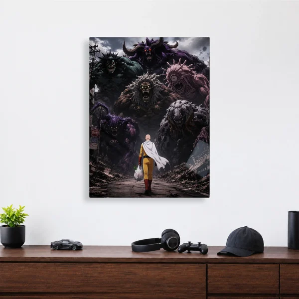 Anime Metal Poster Wall Decor - OPM - A - Image 4