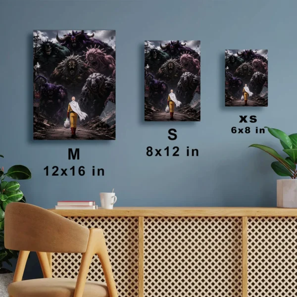 Anime Metal Poster Wall Decor - OPM - A - Image 7