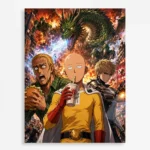 Anime Metal Poster Wall Decor - OPM - B