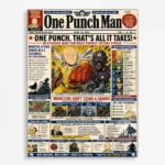 Anime Metal Poster Wall Decor - OPM - C
