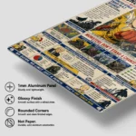 Anime Metal Poster Wall Decor - OPM - C - Image 6