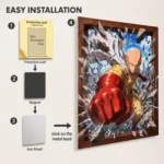 Anime Metal Poster Wall Decor - OPM - D - Image 2