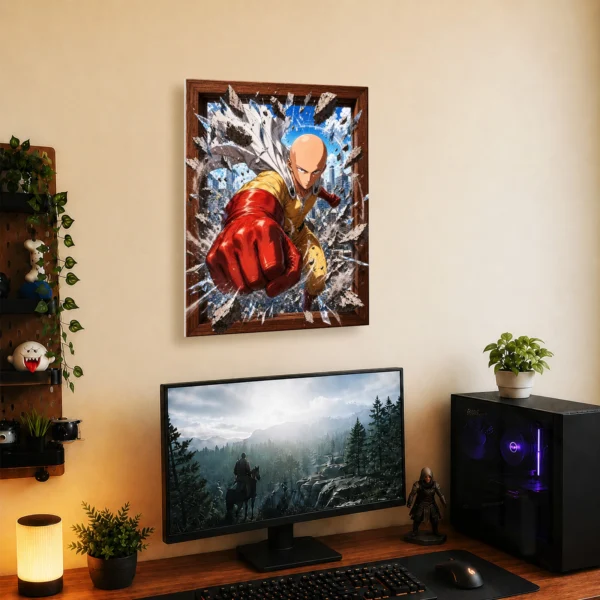 Anime Metal Poster Wall Decor - OPM - D - Image 5