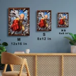Anime Metal Poster Wall Decor - OPM - D - Image 7
