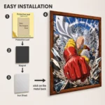 Anime Metal Poster Wall Decor - OPM - E - Image 2