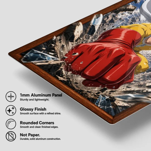 Anime Metal Poster Wall Decor - OPM - E - Image 6