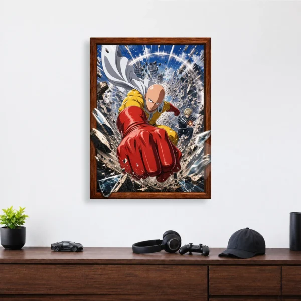 Anime Metal Poster Wall Decor - OPM - E - Image 4