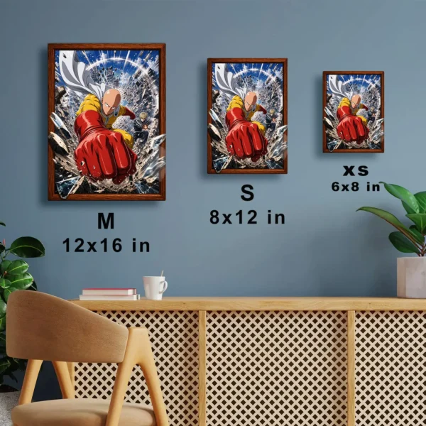 Anime Metal Poster Wall Decor - OPM - E - Image 7