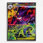 Anime Metal Poster Wall Decor - Poke - Mega Gengar