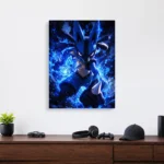 Anime Metal Poster Wall Decor - Poke - Lucario - Image 4
