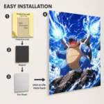 Anime Metal Poster Wall Decor - Poke - Blastoise - Image 2