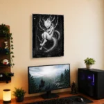 Anime Metal Poster Wall Decor - Poke - Mewtwo - Image 5