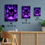 Anime Metal Poster Wall Decor - Poke - Gengar - Image 7
