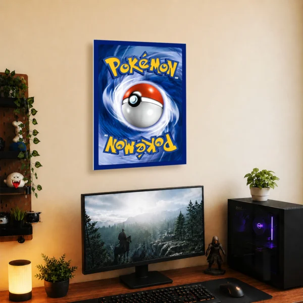 Anime Metal Poster Wall Decor - Poke - Image 5