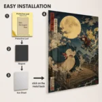 Anime Metal Poster Wall Decor - Poke - A - Image 2