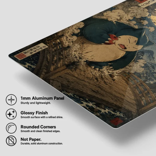 Anime Metal Poster Wall Decor - Poke - A - Image 6