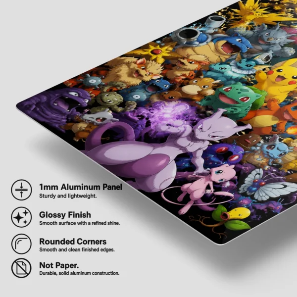 Anime Metal Poster Wall Decor - Poke - B - Image 6