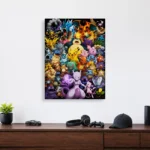 Anime Metal Poster Wall Decor - Poke - B - Image 4