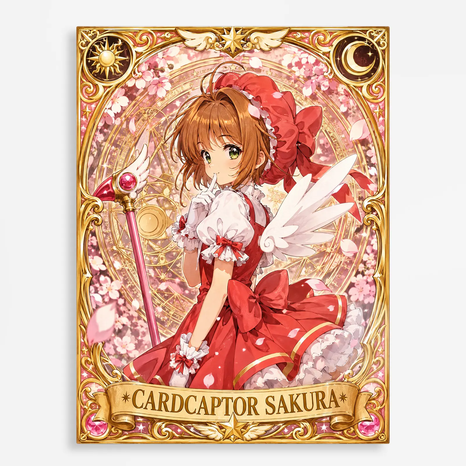 anime metal poster (34) s1 Anime Metal Poster Wall Decor - Cardcaptor - A - Image 1