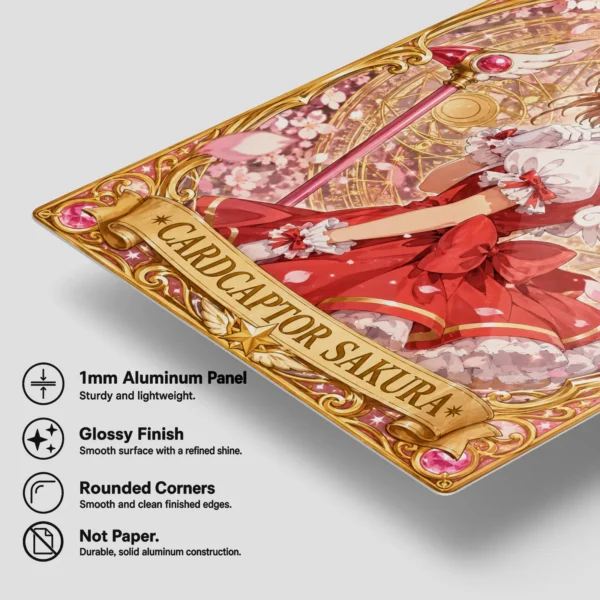 Anime Metal Poster Wall Decor - Cardcaptor - A - Image 6