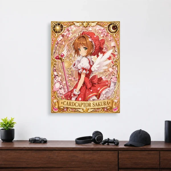 Anime Metal Poster Wall Decor - Cardcaptor - A - Image 4