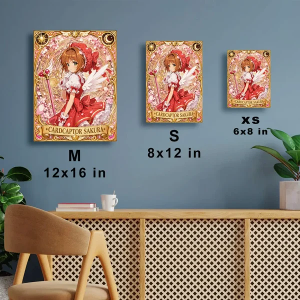 Anime Metal Poster Wall Decor - Cardcaptor - A - Image 7