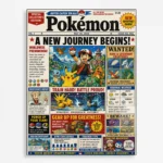 Anime Metal Poster Wall Decor - Poke - D
