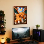 Anime Metal Poster Wall Decor - Poke - Charizard - B - Image 5