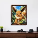 Anime Metal Poster Wall Decor - Poke - Eevee - Image 4