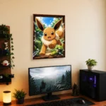Anime Metal Poster Wall Decor - Poke - Eevee - Image 5