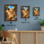 Anime Metal Poster Wall Decor - Poke - Eevee - A - Image 7