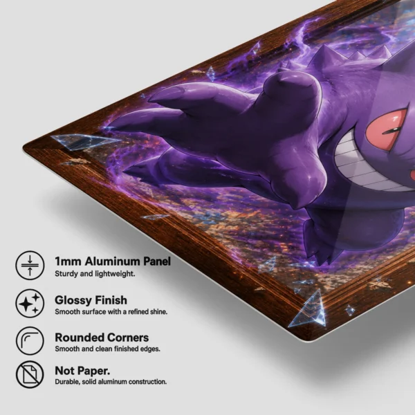Anime Metal Poster Wall Decor - Poke - Gengar - Image 6