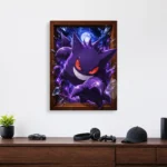 Anime Metal Poster Wall Decor - Poke - Gengar - A - Image 4
