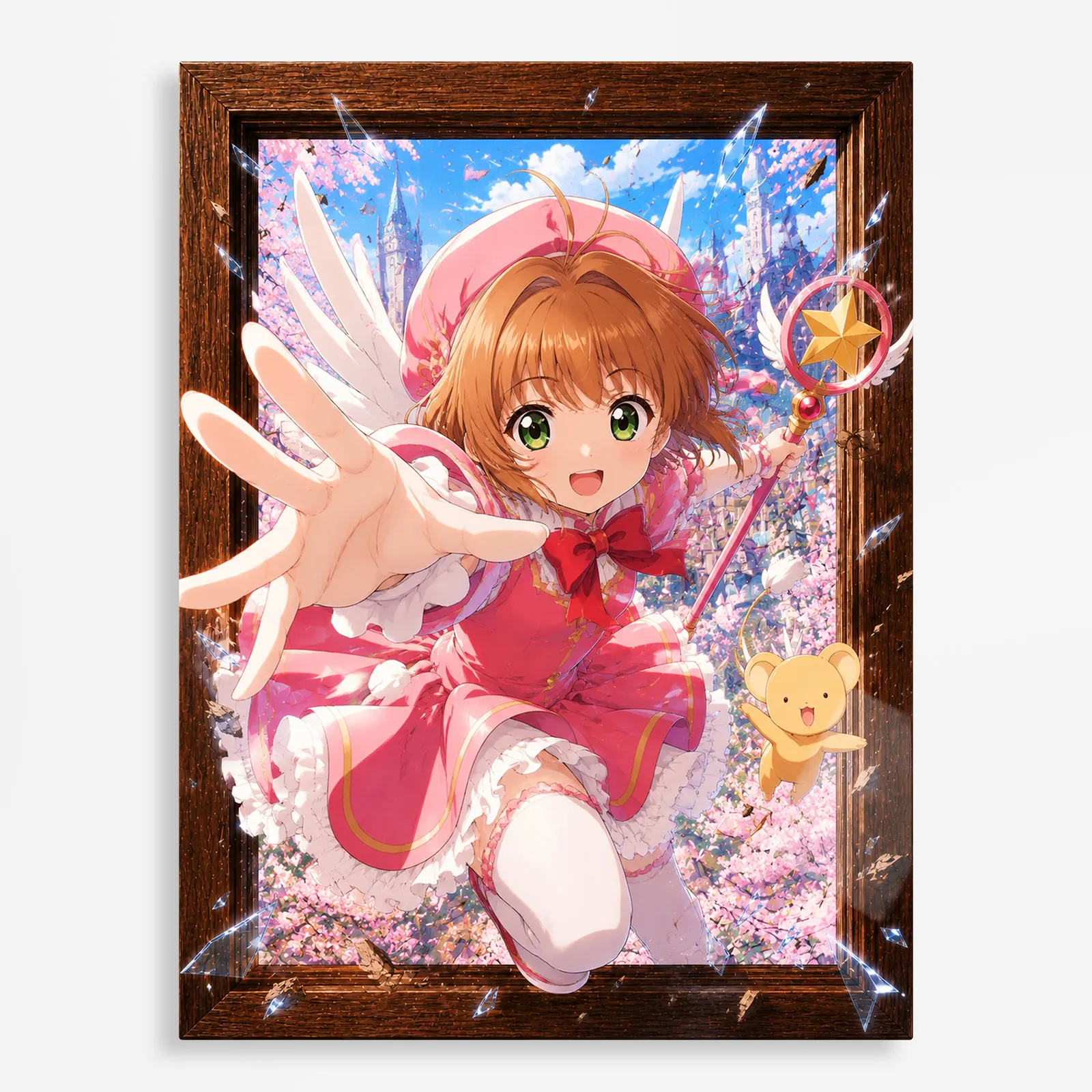 anime metal poster (35) s1 Anime Metal Poster Wall Decor - Cardcaptor - B - Image 1