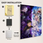 Anime Metal Poster Wall Decor - RZ - Image 2