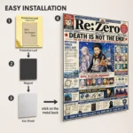 Anime Metal Poster Wall Decor - RZ - A - Image 2