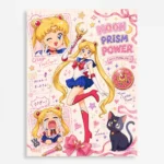 Anime Metal Poster Wall Decor - Sailor - Usagi Tsukino - A