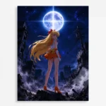 Anime Metal Poster Wall Decor - Sailor - Minako Aino