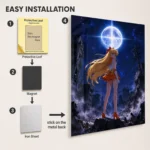 Anime Metal Poster Wall Decor - Sailor - Minako Aino - Image 2