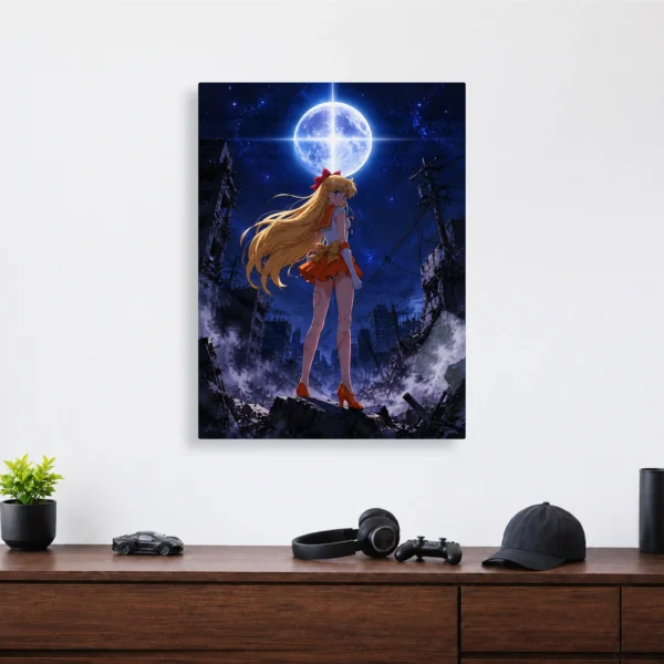 Anime Metal Poster Wall Decor - Sailor - Minako Aino - Image 4