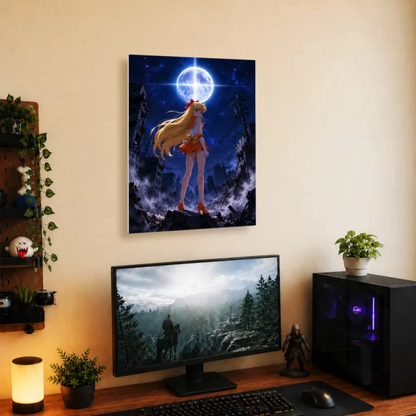 Anime Metal Poster Wall Decor - Sailor - Minako Aino - Image 5