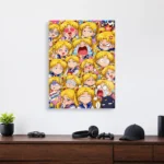 Anime Metal Poster Wall Decor - Sailor - Usagi Tsukino - B - Image 4