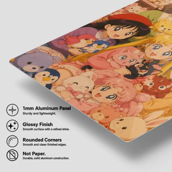 Anime Metal Poster Wall Decor - Sailor - Image 6