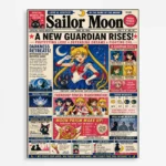 Anime Metal Poster Wall Decor - Sailor - A